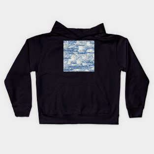 Cloudy Cloudy Sky Kids Hoodie